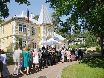 Прием Посольства России в Латвии