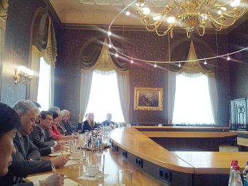 Встреча с Президентом Банка Латвии