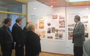 The presentation of the sanatorium Jantarnij bereg, Jurmala