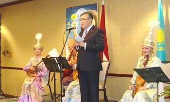 The reception of the Embassy of Kazakhstan