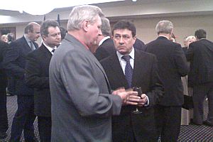 The plenipotentiary Ambassador of Republic Uzbekistan in Latvia mister K.S.Nazarov