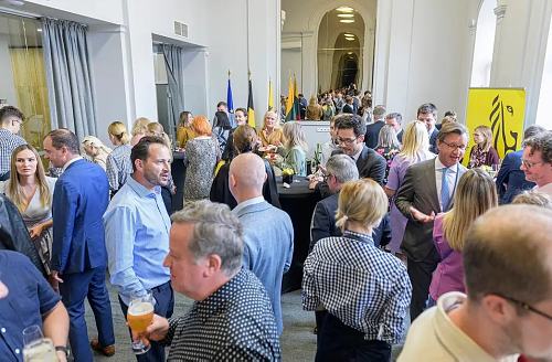 Reception of the representative of the Government of Flanders in Poland and the Baltic States