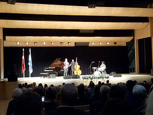 Reception of the Embassy of Israel in Latvia. The Omer Klein trio concert
