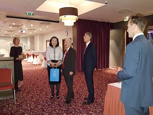 Reception of the Ambassador of Japan to Latvia, October 2015.