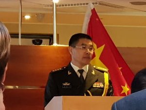 Reception of the military attache of the Embassy of the People’s Republic of China 2018