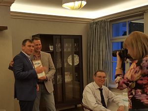 Clubs vice-president Oleg Butenko. Meeting at Philippe, Jurmala