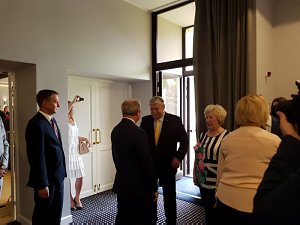 Krievijas vēstniecības pieņemšana Rīgā
