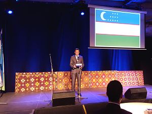 Reception in Riga, devoted to the Day Constitution of Uzbekistan